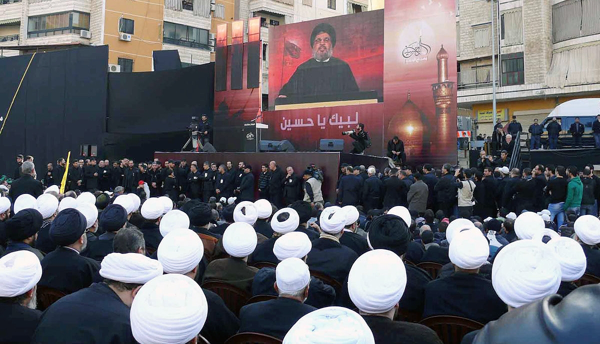 سخنرانی سید حسن نصرالله در روز عاشورا در بیروت