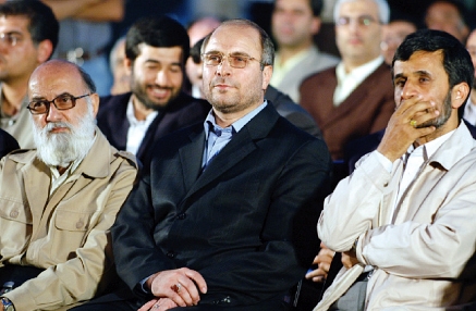 احمدی‌نژاد، قالیباف و چمران