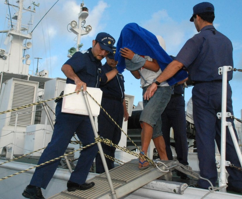 Am 8. September wurde der 41-jährige Kapitän von der japanischen Küstenwache festgenommen