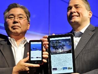 sharp unveils book reader and tablet