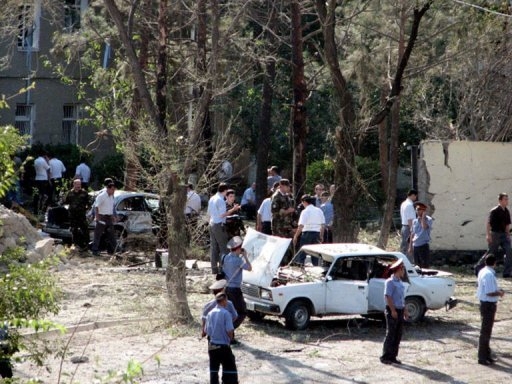 Suicide car bomber in Tajikistan