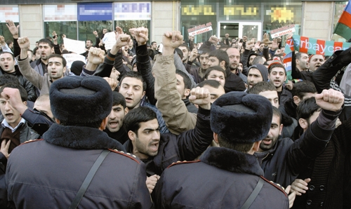 جمهوری آذربایجان - تظاهرات
