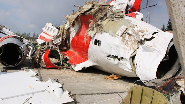 Lech Kaczynskis Tu-154 plane crashed in Smolensk