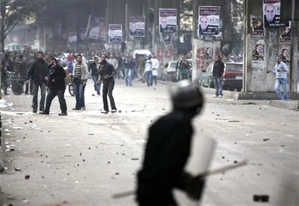 گزارش تصویری از معترضان مصری‌ در جمعه خشم