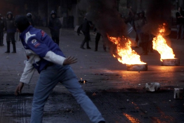 گزارش و تصویر از اعتراض و  ناآرامی گسترده در مصر 