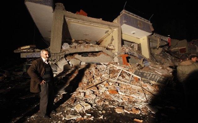 گزارش تصویری از زلزله 7.2 ریشتری ترکیه