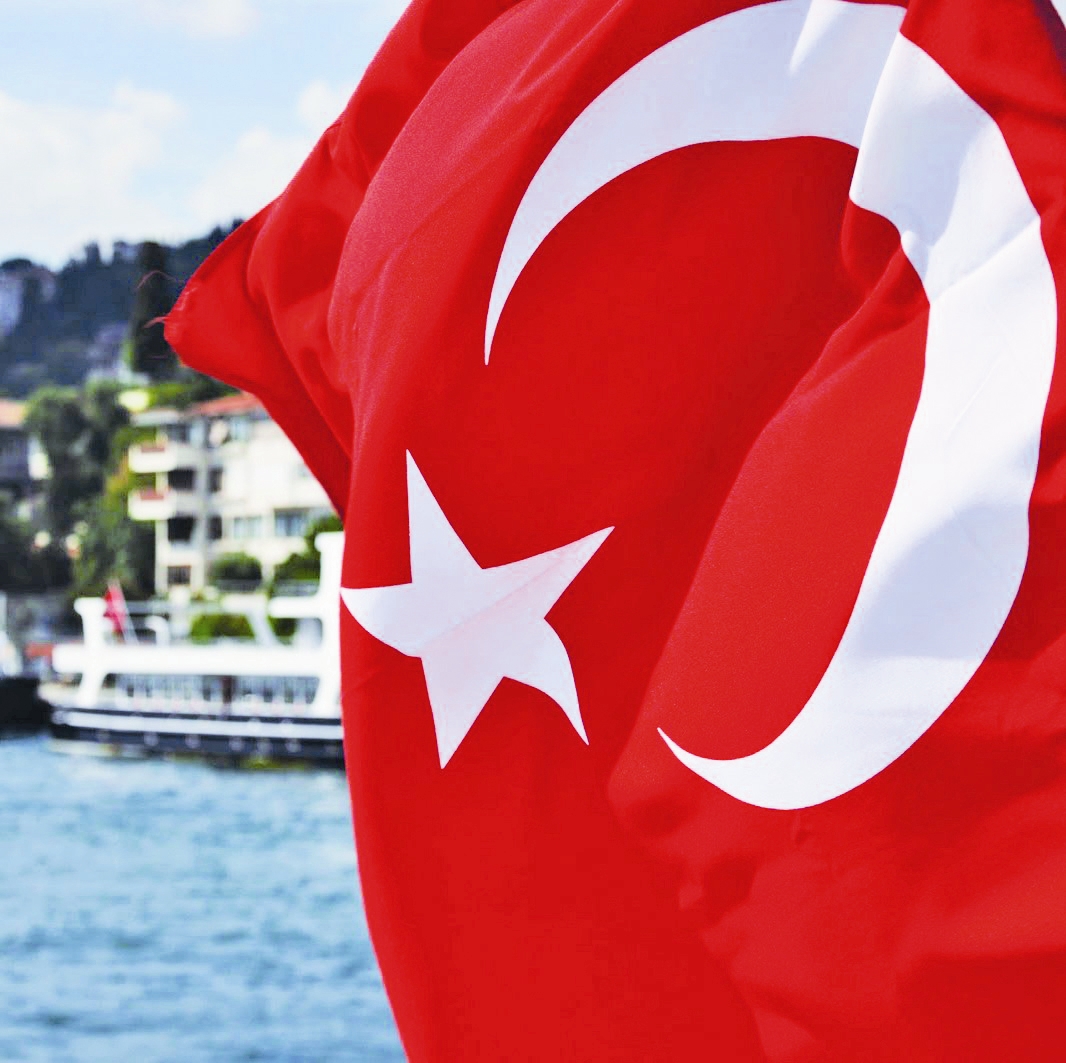 تصویر پرچم کشور ترکیه