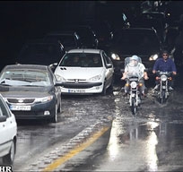 باران -  ترافیک