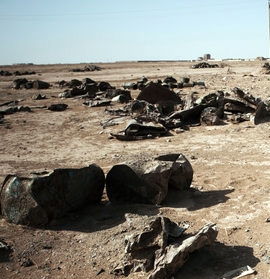 آمریکایی‌ها پایگاه نظامی دیالی را سوخته تحویل بغداد دادند