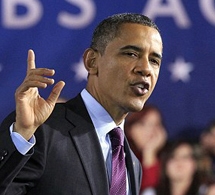 سخنرانی اوباما با شعارهای معترضان ضدسرمایه‌داری قطع شد   