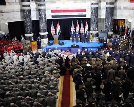 عراق رسما با نیروهای آمریکایی خداحافظی کرد