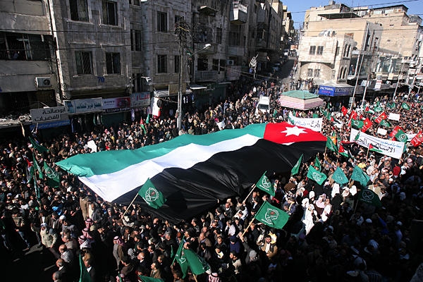 تظاهرات در اردن