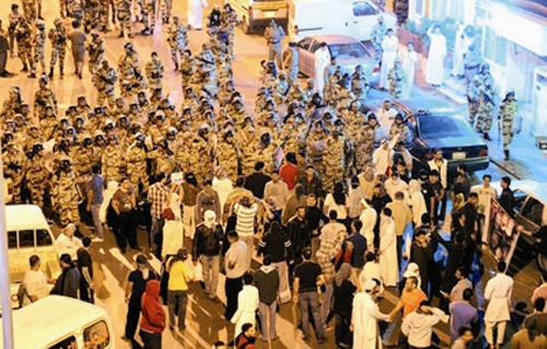 تظاهرات  - عربستان