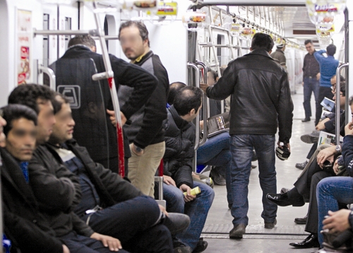 مسافران مترو