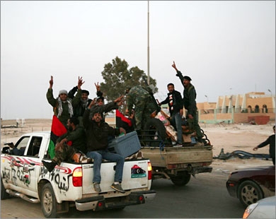 شهر سرت به تصرف انقلابیون لیبی درآمد