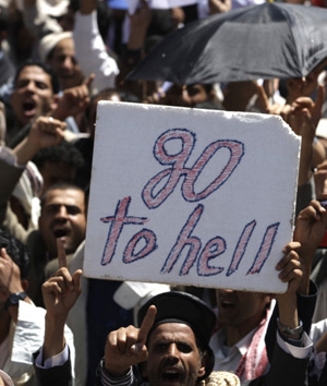 Proteste in Sanaa