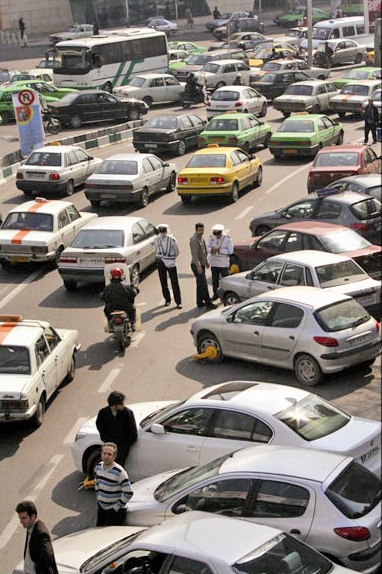 کرمان - ترافیک