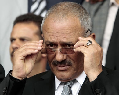 عبدالله صالح تسلیم شد