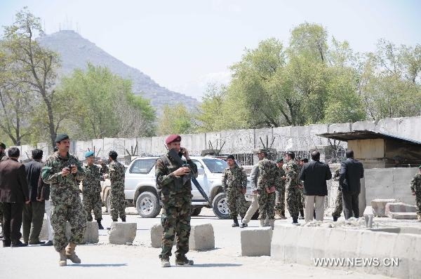  حمله انتحاری به وزارت دفاع افغانستان 