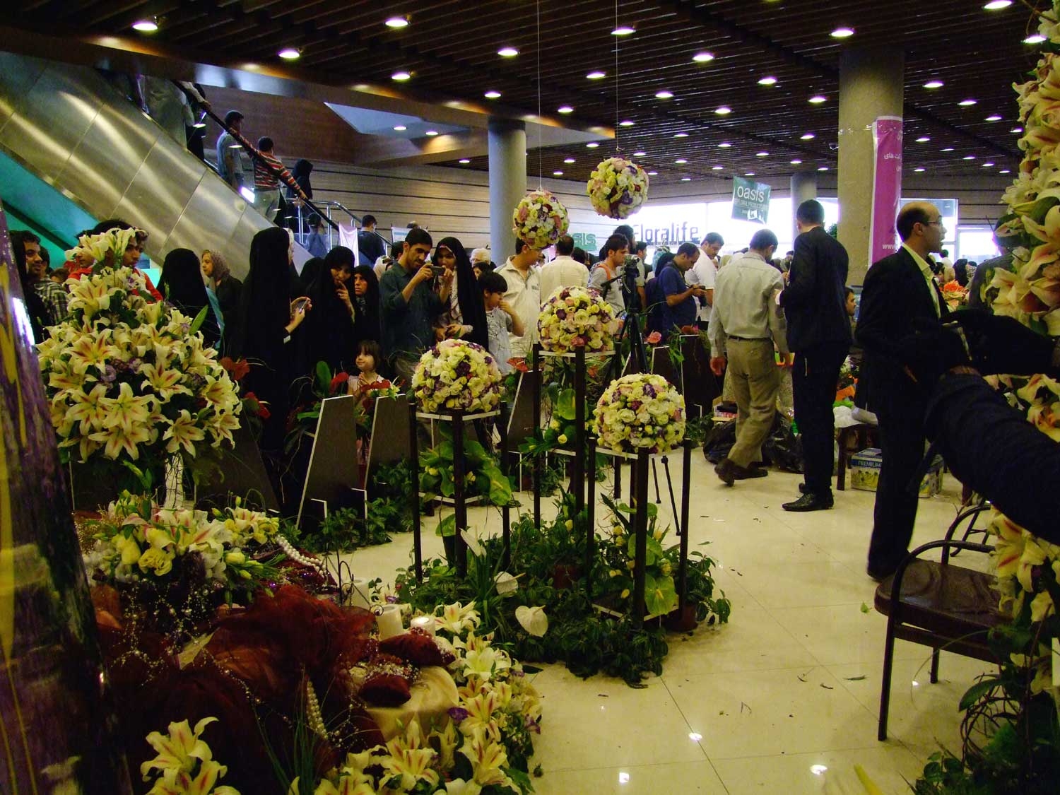 گزارش تصویری از نمایشگاه گل و گیاه
