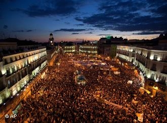 ادامه تظاهرات گسترده در اسپانیا