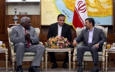 احمدی نژاد و معاون رئیس جمهور کوبا