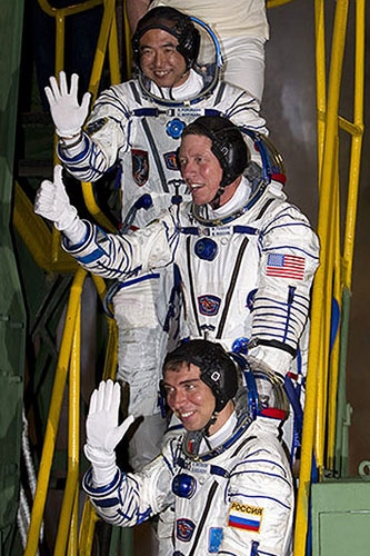 آغاز سفر سایوز به سوی ایستگاه بین‌المللی فضایی