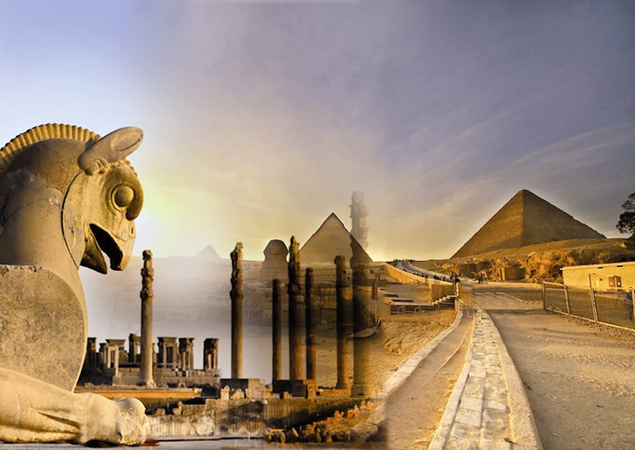 آثار باستانی - ایران و مصر