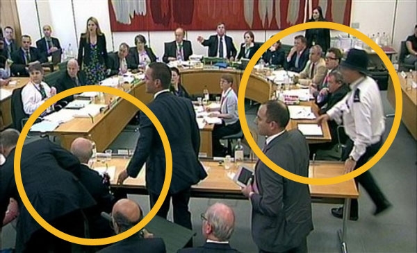 حمله به مرداک در پارلمان انگلیس