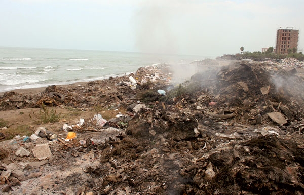 آلودگی ساحل