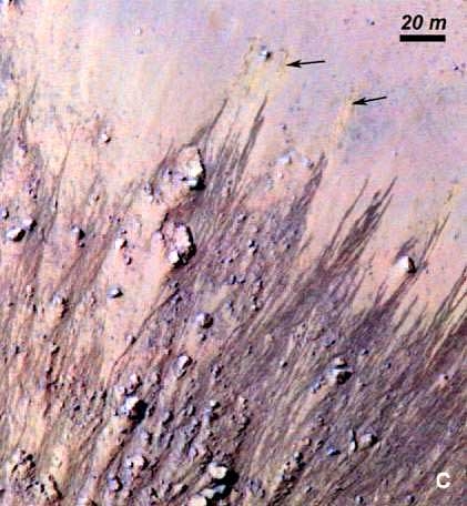 آب شور در مریخ سرخ