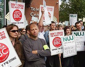 اعتصاب مجدد خبرنگاران بی بی سی در اعتراض به تعدیل نیرو