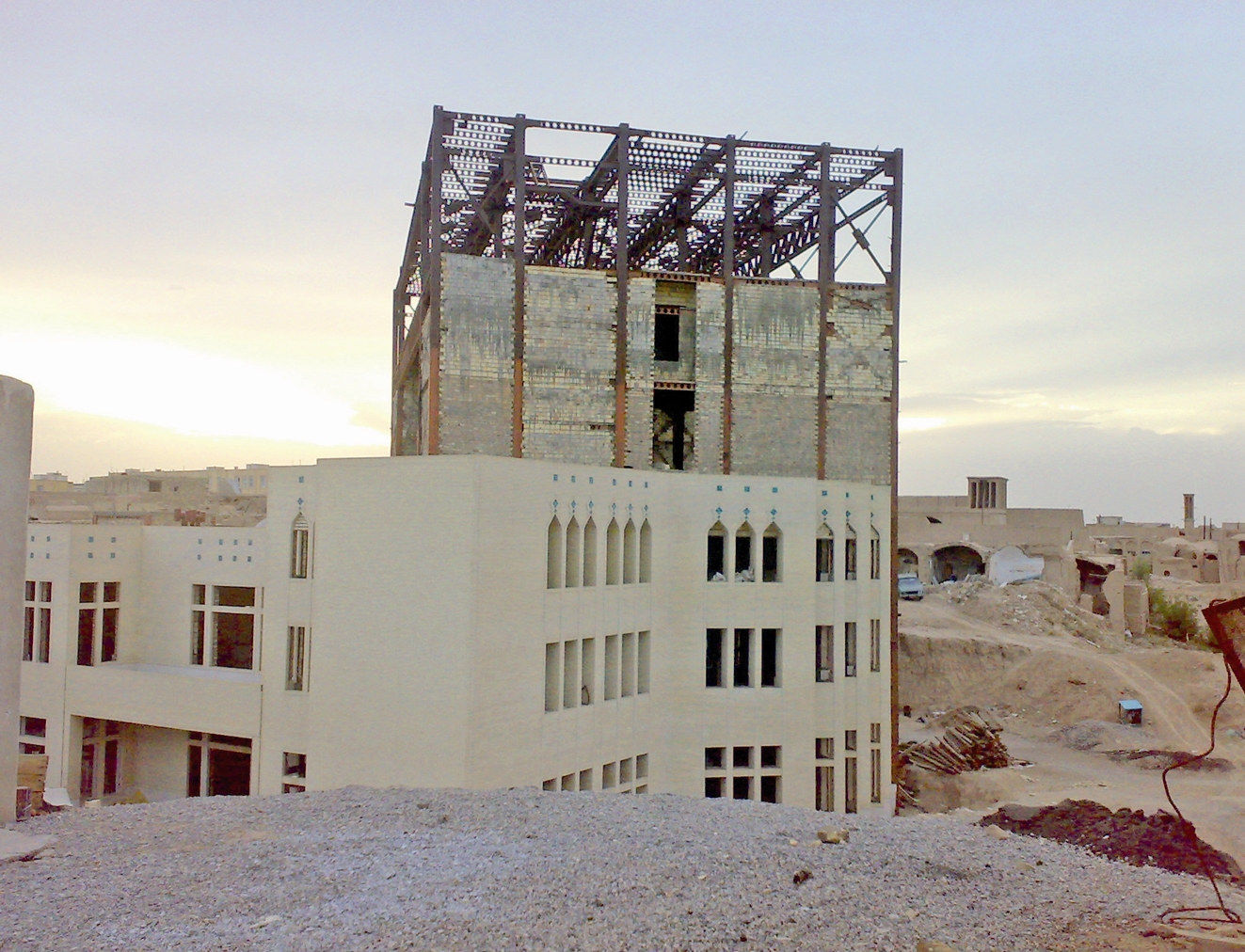 ساخت کتابخانه مرکزی - یزد