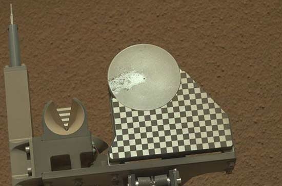 نخستین آزمایش روی خاک مریخ