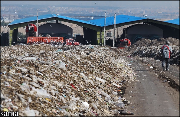پردازش روزانه 7800 تن زباله ؛ دستگاه فشرده‌ساز در تهران