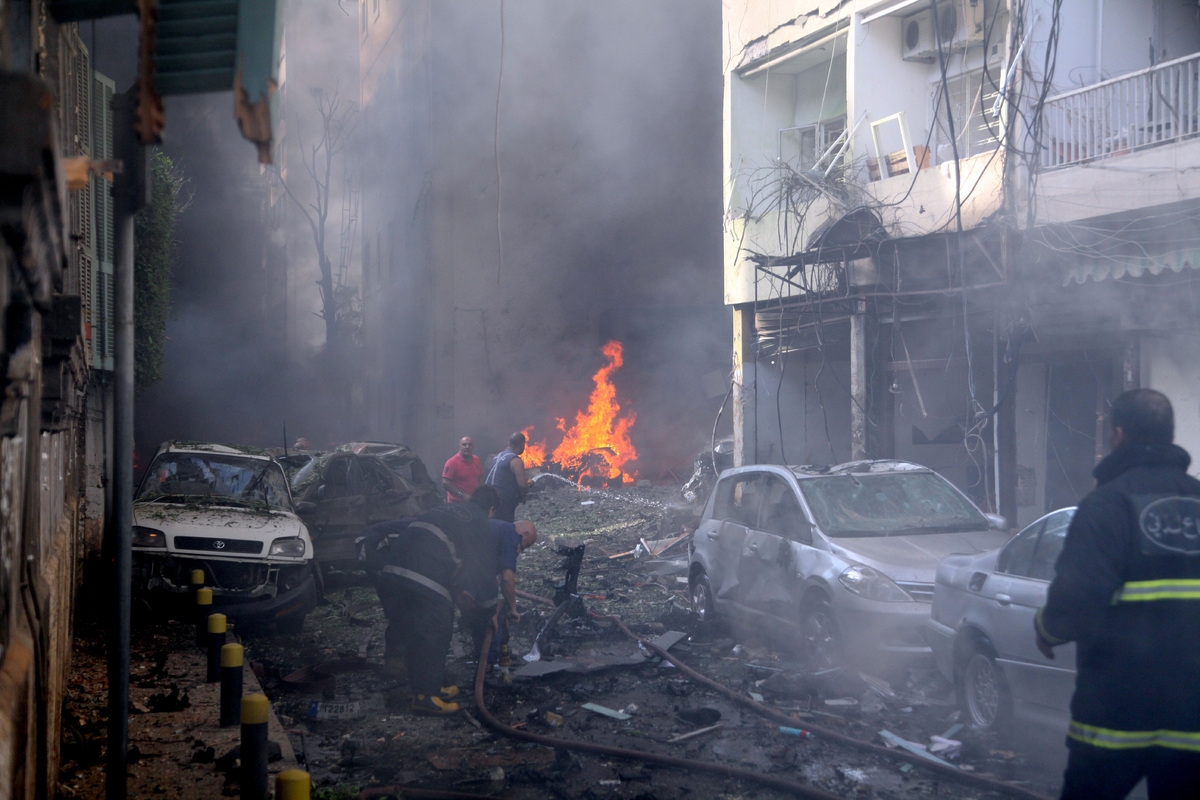 انفجار شدید در بیروت 8 کشته و 78 مجروح بر جای گذاشت