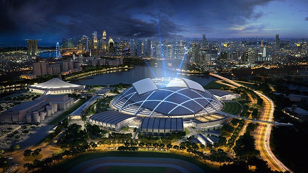 بزرگترین گنبد جهان در سنگاپور ساخته می‌شود