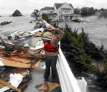 مصائب توفان‌ زدگان آمریکا