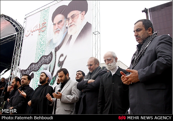 گزارش تصویری از تجمع بزرگ بسیجیان شهرداری تهران