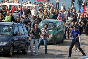 درگیری تظاهرکنندگان و نیروهای امنیتی در قاهره 