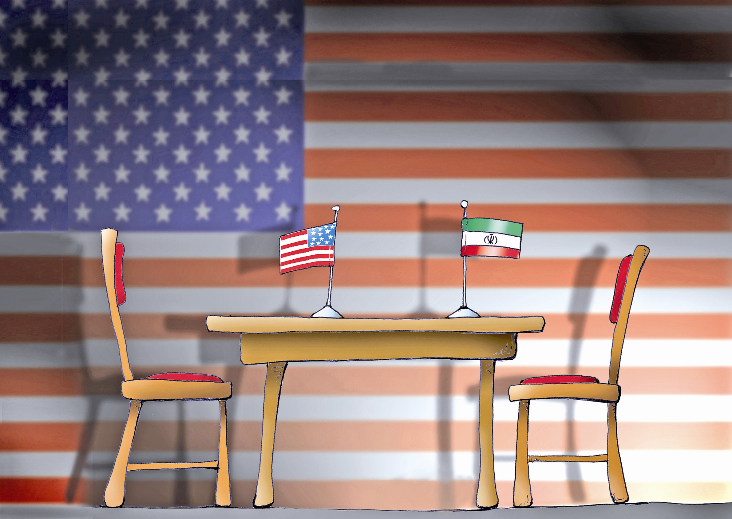 طرح - روابط ایران و آمریکا
