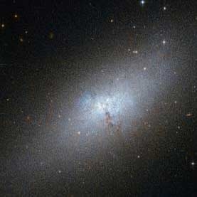 کهکشان کوتوله در دام هابل