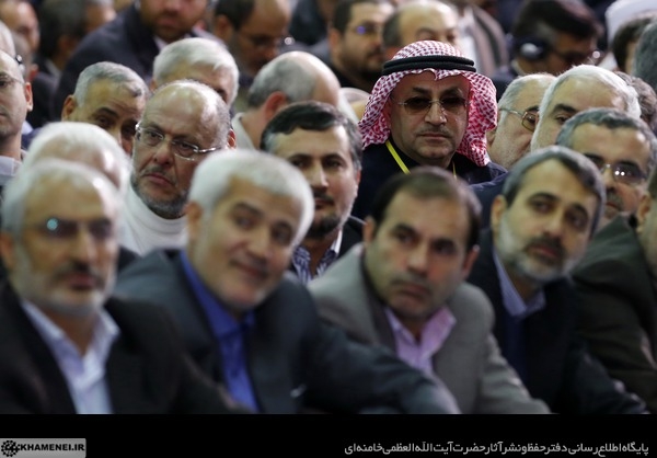 گزارش تصویری از دیدار اساتید دانشگاه‌های جهان اسلام  با رهبر معظم انقلاب