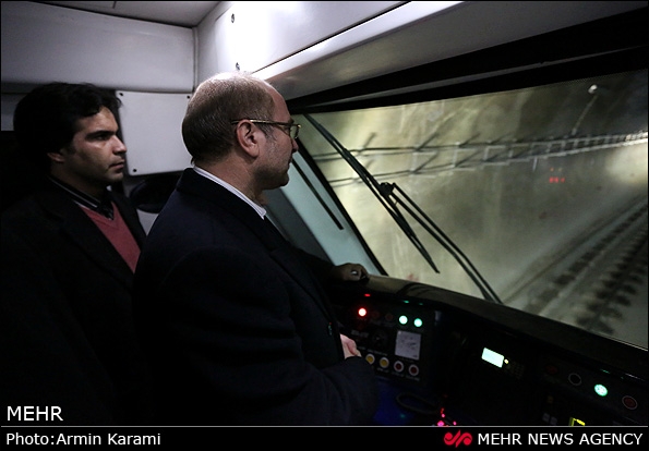 بهره برداری از بخش میانی خط 3 متروی تهران