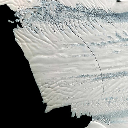 جداشدن کوه یخ در قطب جنوب