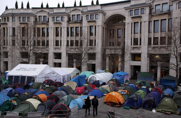کمپ اعتراضی لندن