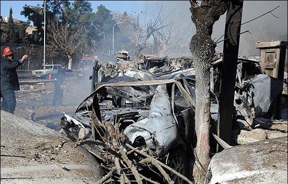 وقوع سه انفجار تروریستی در سوریه؛ 124 کشته و زخمی