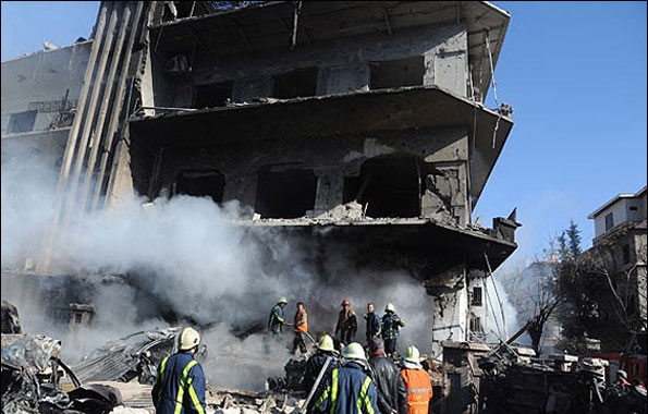 وقوع سه انفجار تروریستی در سوریه؛ 124 کشته و زخمی