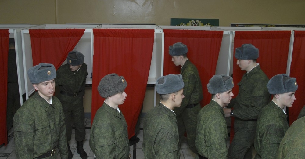 انتخابات روسیه در قاب تصویر