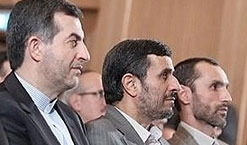محمود احمدی نژاد - بقایی - مشایی